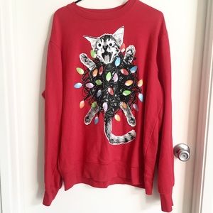 Red Cat Sweatshirt